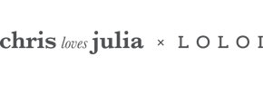 Logo Chris Loves Julia x Loloi