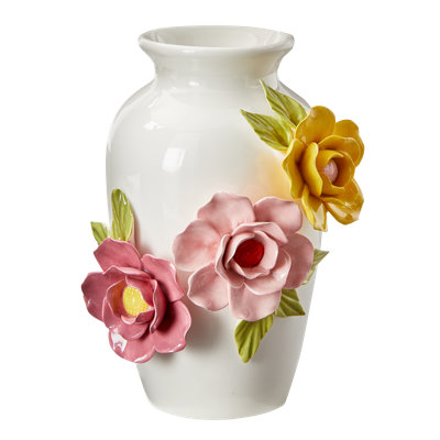 Fiora Vase White Dolomite Everyday