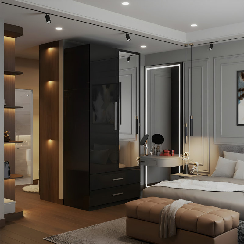 Manufactured Wardrobe, Black 