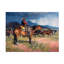 "Vingt ans dans la selle" par Jack Sorenson - peinture sur toile tendue-2024665278