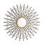 Velmanikandan Metal Flat Wall Mirror