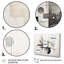 «Beige Grey Supreme», impression symétrique silencieuse I - impression-1199945997-1199945998
