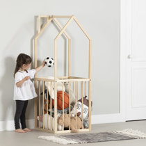 Module de rangement pour jouets et accessoires à 12 bacs For Living pour  chambre, salle de jeu ou vestibule, espresso