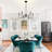 Gerbrig Dimmable Classic / Traditional Chandelier Black Farmhouse Chandeliers for Dining Room-870213462