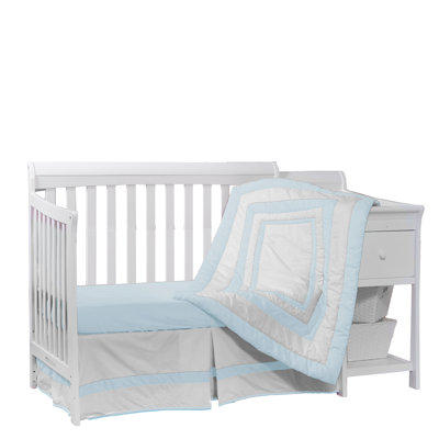 Bajo 3 - Piece Crib Bedding Set