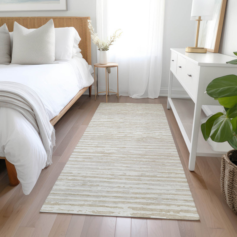 Tapis intérieur / extérieur mâle avec envers antidérapant, Tapis de couloir 2 pi 3 po x 7 pi 6 po