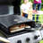 Portable Stainless Steel Pizza Oven With 12-Inch Ceramic Baking Pan + Aluminum Plate