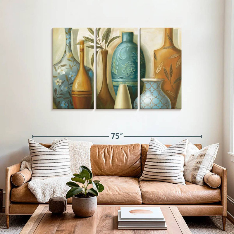 Senne Blue Morocco, 36" H x 57" W