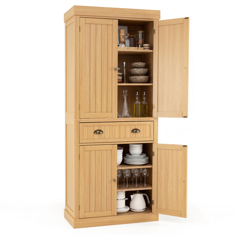 183cm Kitchen Pantry, Natural