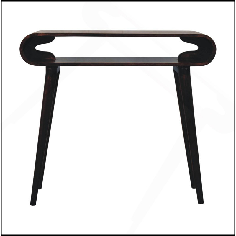 Solid Wood California Walnut Amaya Console Table