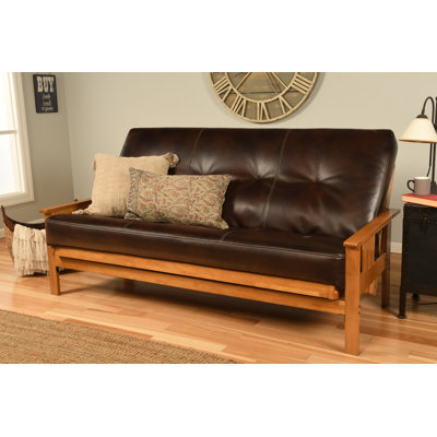 Stratford Full / Double Upholstered Futon and Mattress