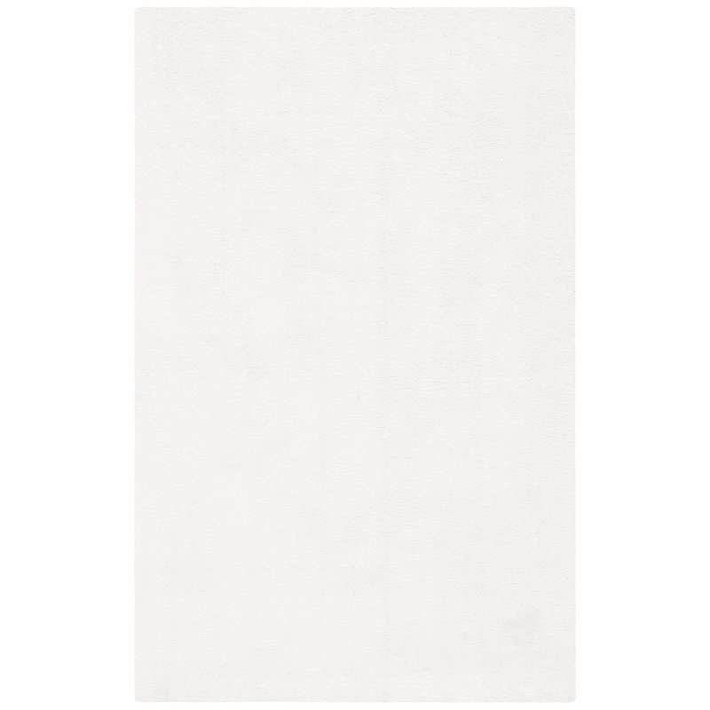 Tapis antidérapant de couleur unie, Rectangle 5 pi 3 po x 7 pi