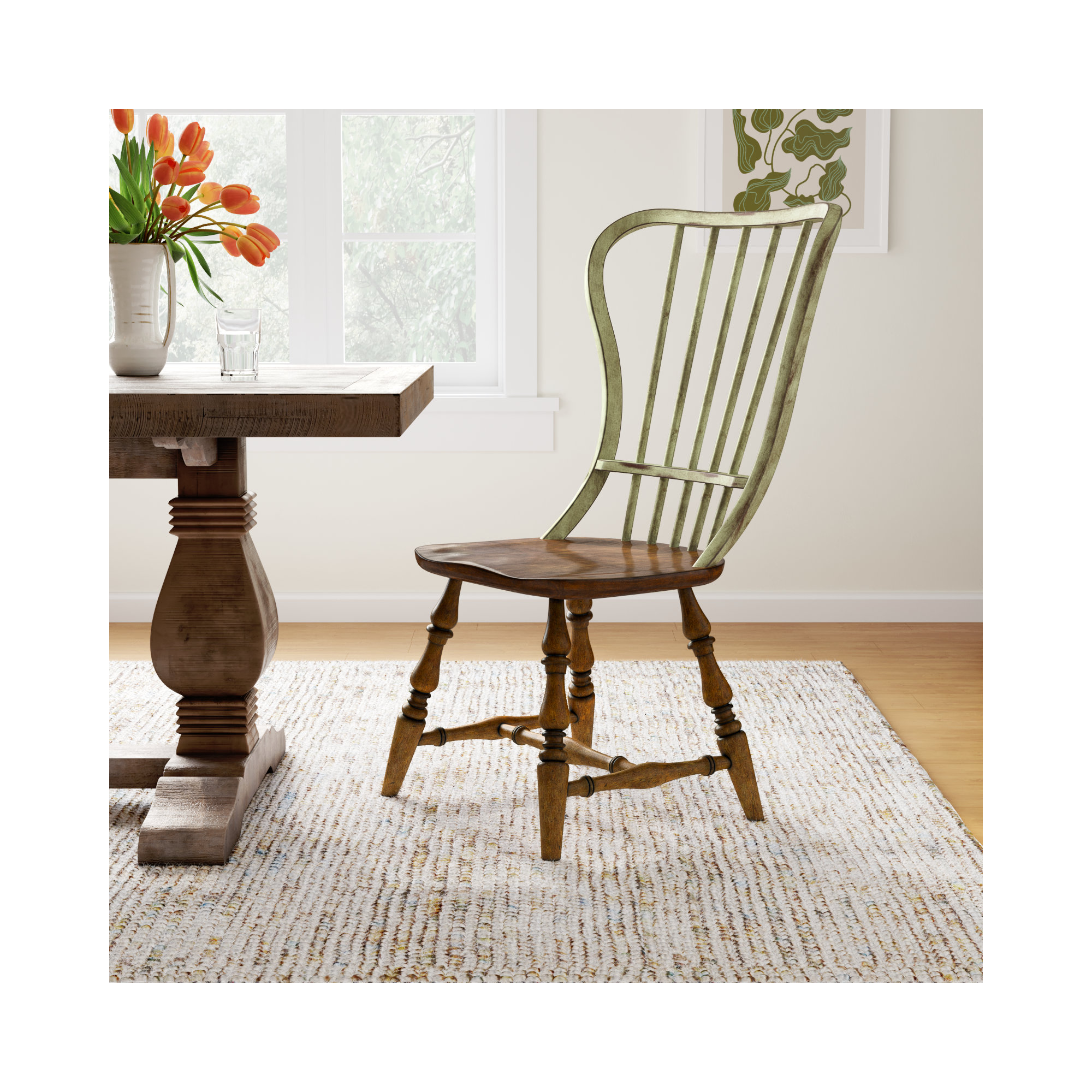 Sanctuary Windsor Back Side Chair, Dune