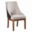 Ensemble de 2 chaises rembourrées Traditional Luxury