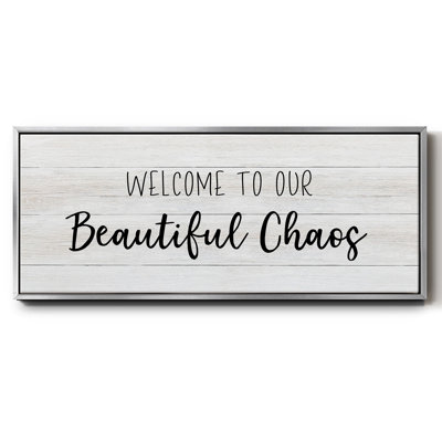Beautiful Chaos - toile encadrée