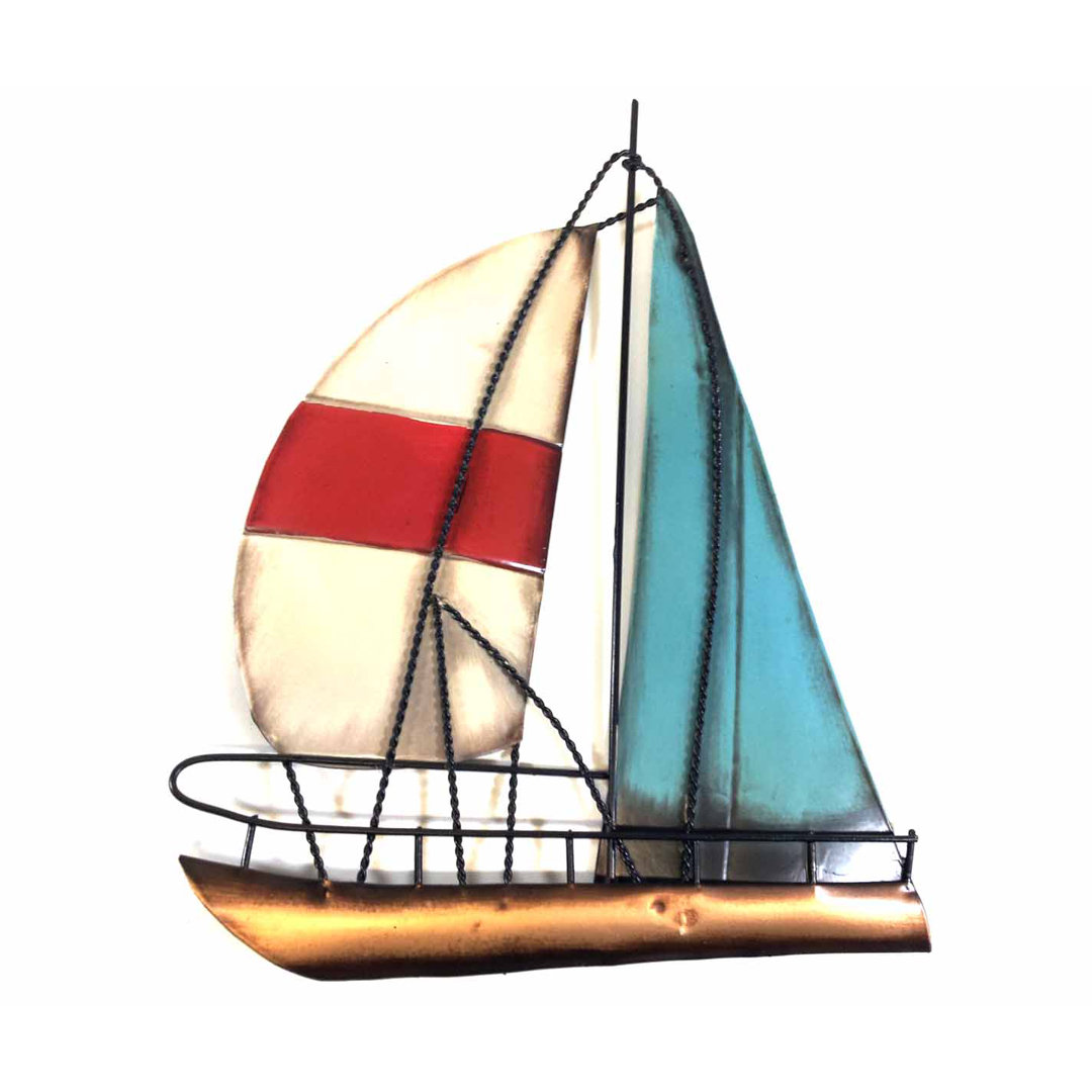 Handmade Transportation Wall Decor on Metal