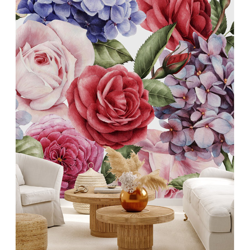 Peel & Stick Wall Mural, 8.34' W x 8.34' L