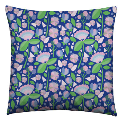 Oliver Floral Square Cushion