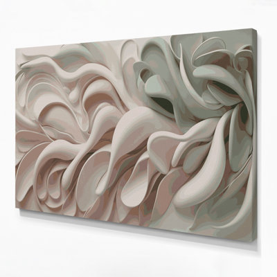 Art mural sur toile Biomorphic Abstraction 41