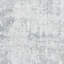 Tapis gris abstrait tissé à la main-1958423928