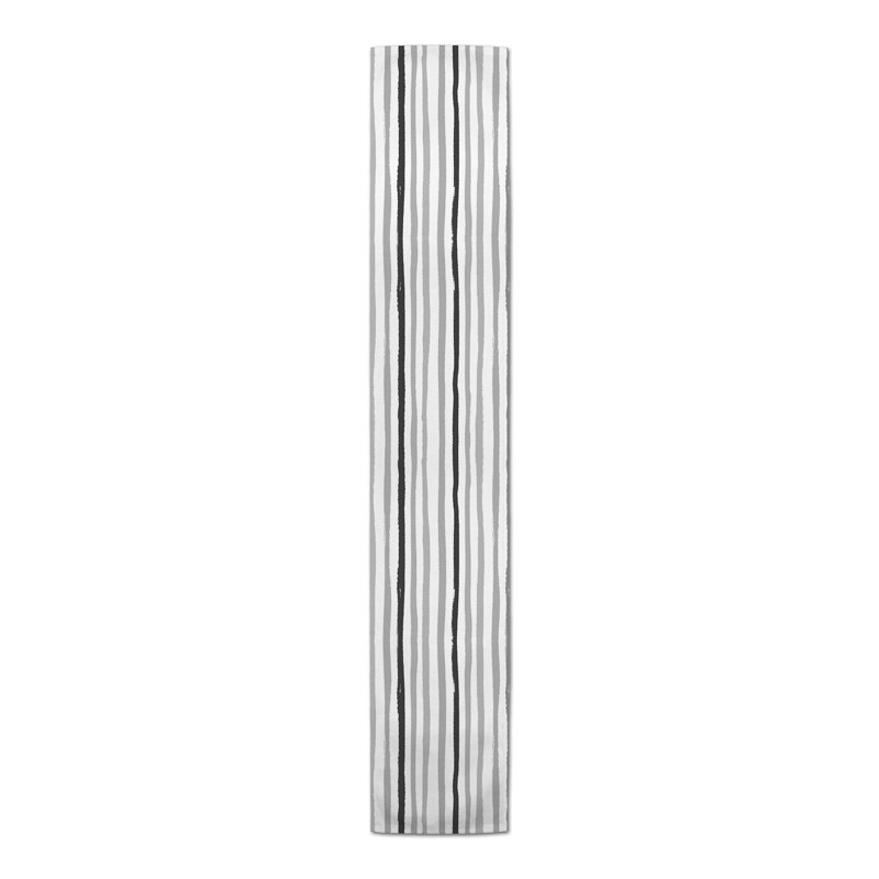 Chemin de table rectangulaire Baftjar, 72 po x 16 po, Jaune