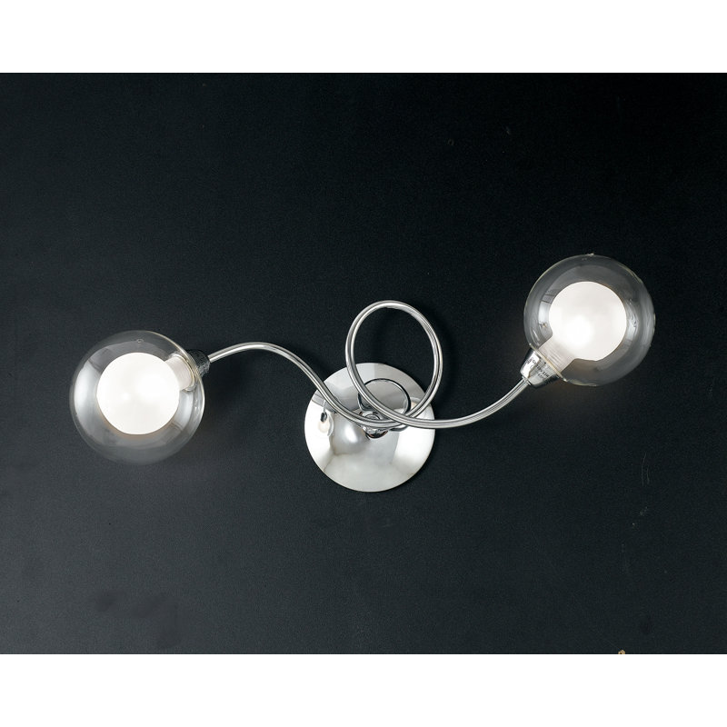 Lindbergh Glass Semi Flush Mount