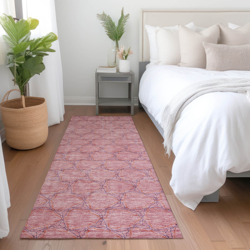  Chayden Area Rug with Non-Slip Backing, Runner 2'3" x 7'6"