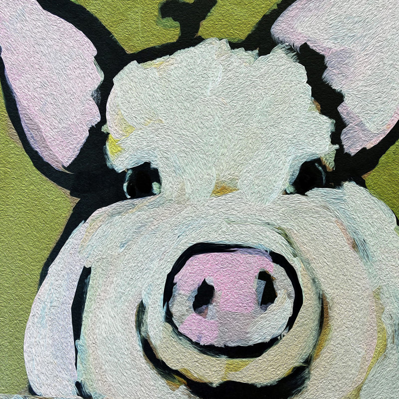 Michelle Rivera - Wrapped Canvas Painting, 45cm H x 45cm W x 3.81cm D