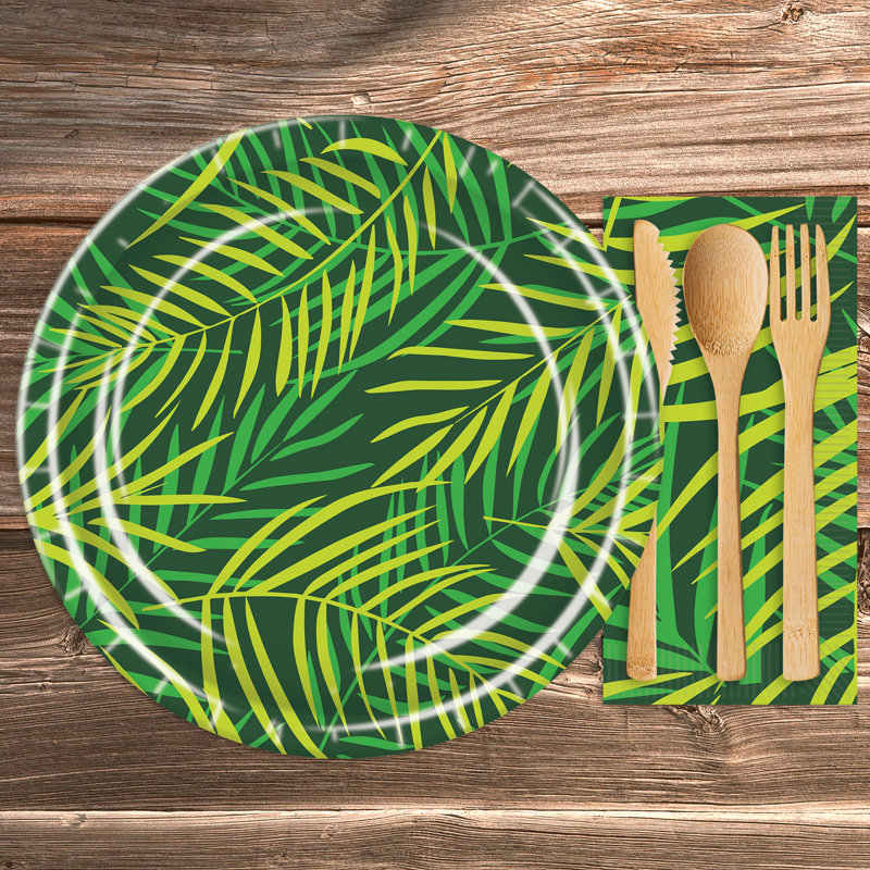Serviettes de table Palm Leaf