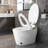 Intelligent Bidet Toilet With Auto Open/Close Seat, Siphonic Jet Flushing, Warm Water, Dryer, Night , Multiple Flushing Modes Smart And Automatic Seat Lid, System, Water Supply, Modes, Wireless