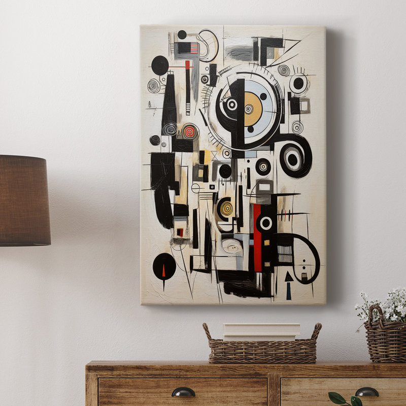 ABSTRACT Series CECLXVII - Cavas de galerie sur mesure, H 18 po x l 12 po