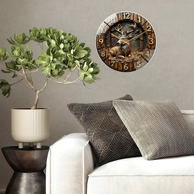 Horloge murale 12 po