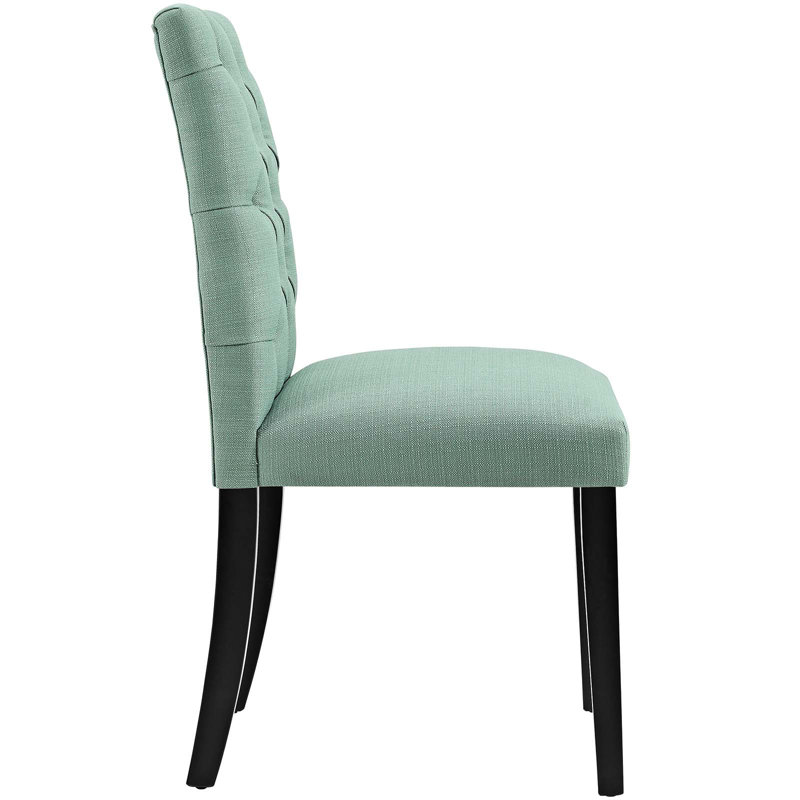 Modway Copper Grove Trilj Vinyl Dining Chair, Laguna