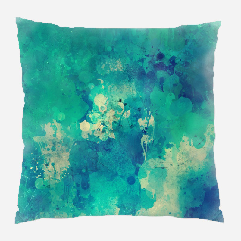 Housse et insert de coussin extérieur carré Whitton, Microsuède, Intérieur
