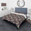 Ensemble de housse de couette designart pivoines-35228097