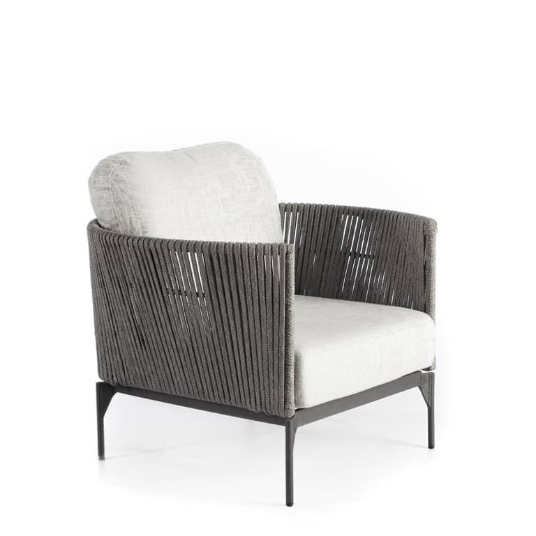 Boston Outdoor Lounge Chair, Canvas Canvas Sunbrella® Canvas
