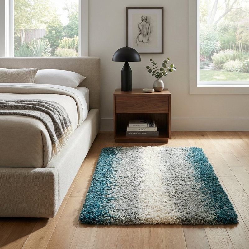  Cloud Soft Touch Shag Rug, Rectangle 2' x 3'1"