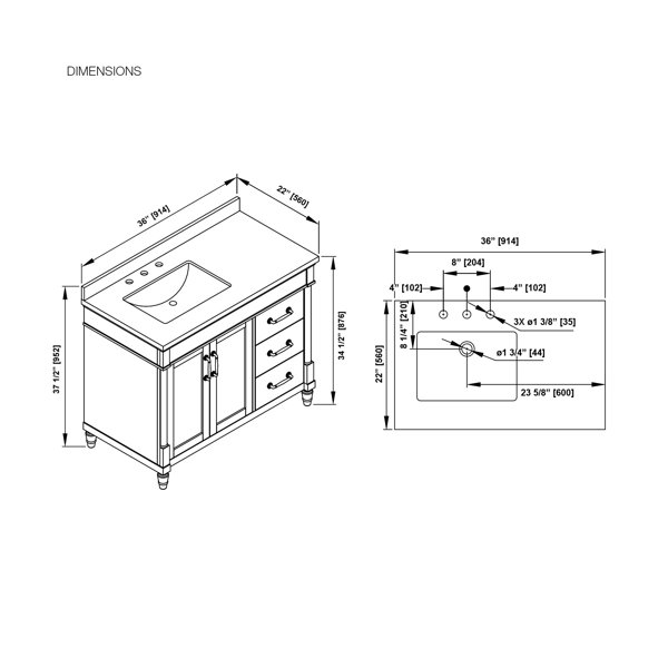 Dimensions du produit