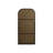 Sabine Metal Arch Floor Mirror-87052513-87052514