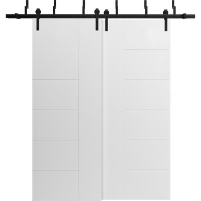 Porte de grange en bois