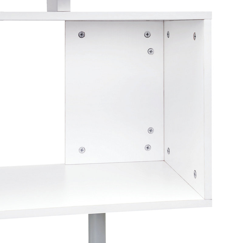 Bureau d'ordinateur de coin 55 po 55 po
