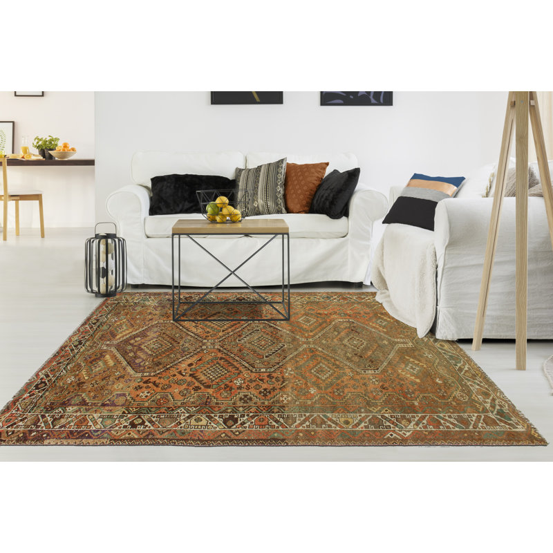 Tapis rouille Sun-Faded