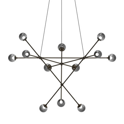 Proton 12 - Light LED Chandelier