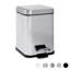 Harbour Housewares 3L Square Bathroom Pedal Bin-1347175681