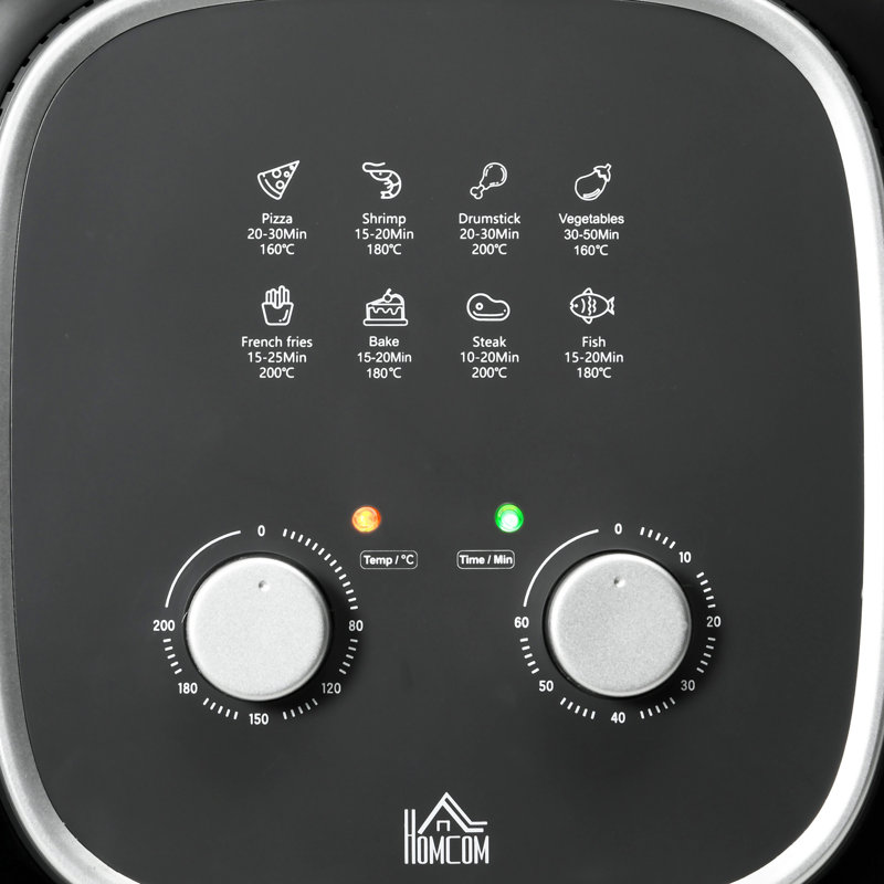 HOMCOM 6.5L Air Fryer Oven