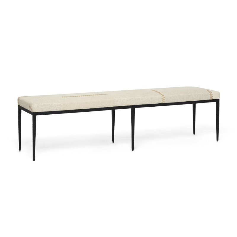 Collier Upholstered Bench