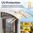 Door Awning Spliced Canopy Transpa..