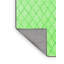 Tapis vert lavable à la machine de style Mid-Century moderne 123-274257066