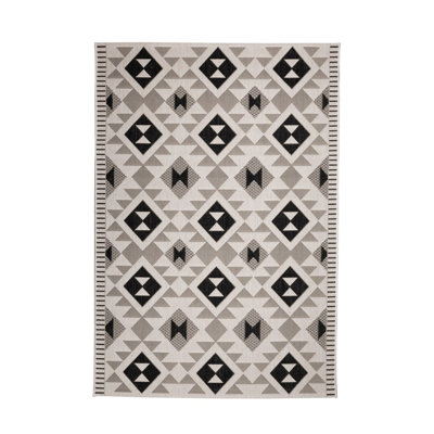 Chequered Area Rug