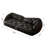 Markena 104.3” Upholstered Black Couch Modern Leather Sofa with Sloped Arms